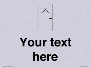 Custom information: Changing room